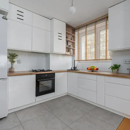 Lumina Lux With Balcony In The Center Of Apartment Warschau