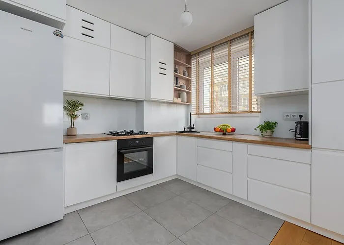 Lumina Lux With Balcony In The Center Of Apartmán Varšava